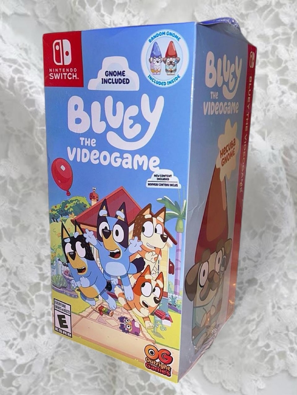 Bluey the Videogame for Nintendo Switch + Mystery Plush Bundle 🐶